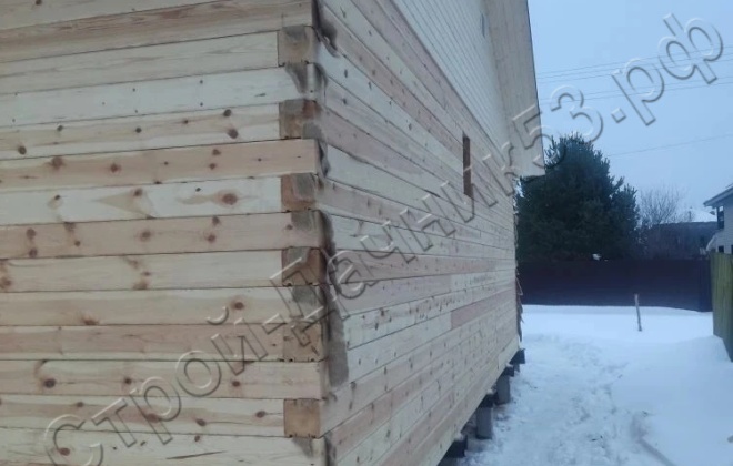 4 Брусовой дом ОД-21, 11x9.5м, 91 М², Ленинградская область, территория Горелово (9)